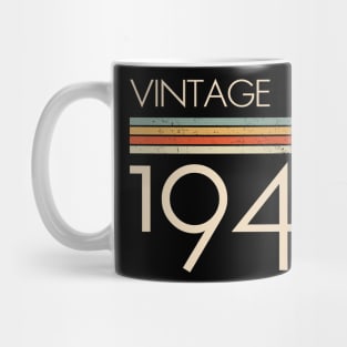 Vintage Classic 1940 Mug